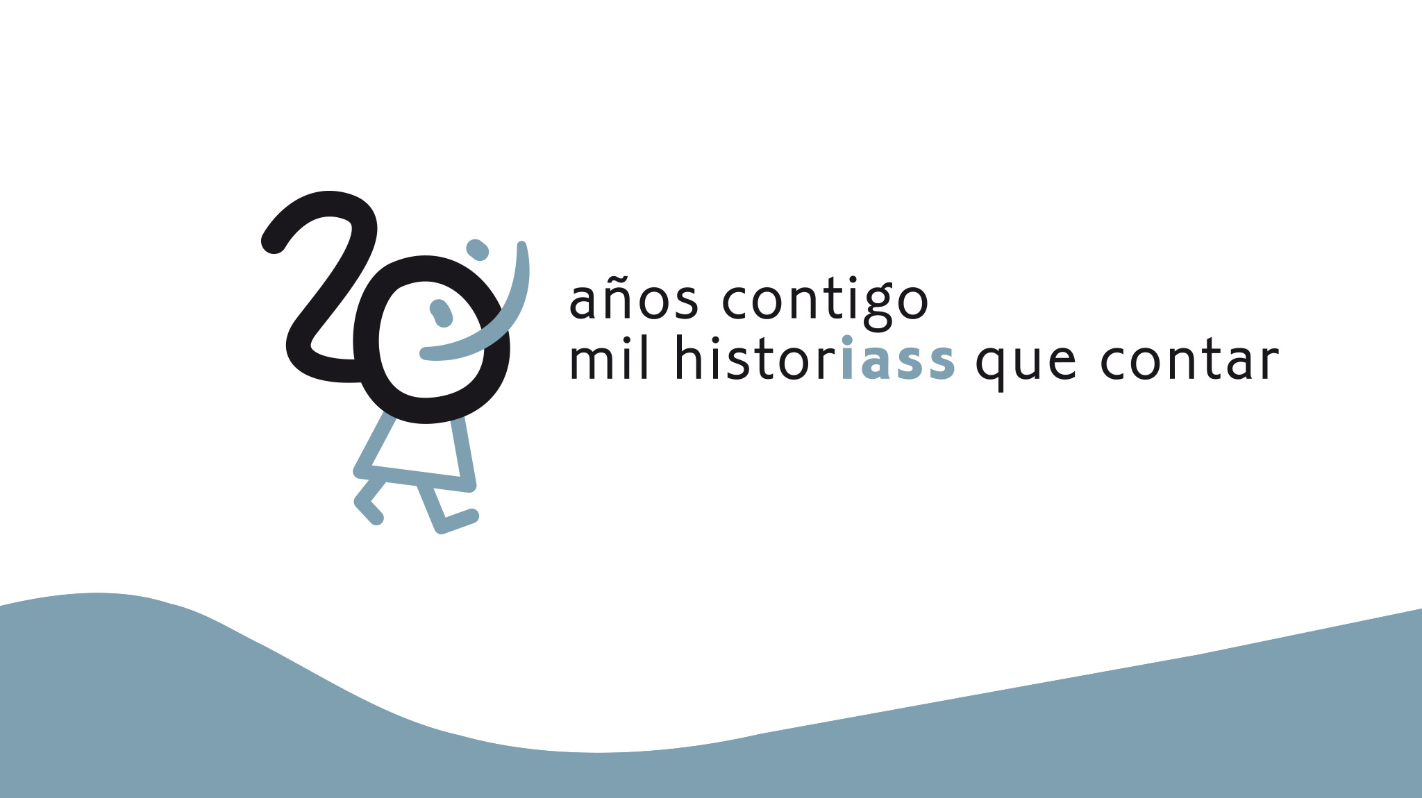 diseño logotipo IASS para el 20 aniversario